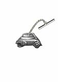 Longitud de la cadena: 2,5 cm Clásico coche alemán BM Isetta ref27 diseño de efecto peltre en un pasador de corbata con cadena
