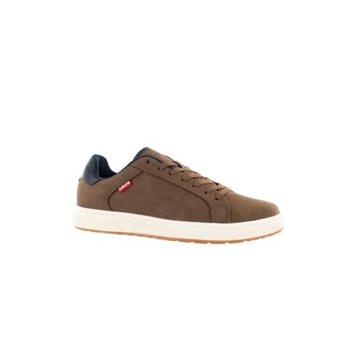 Levi's Piper, Sneakers Hombre, Marrón, 42 EU