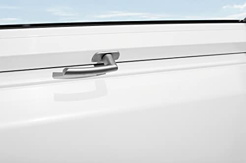 Original Roto Fenstergriff | Fenster Griff für Dachfenster der Baureihe R6 und R8 Kunststoff | Farbe Silber