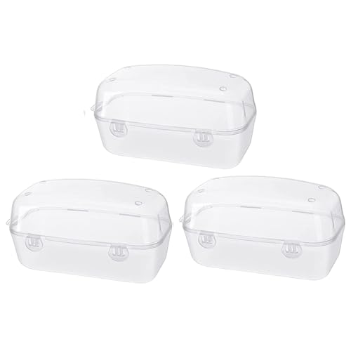 3Pcs Dive Face Mask Case Mask Box Dustproof Diving Snorkel Case Swimming Goggle Case Gift for Adult Kid