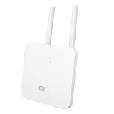 Topiky Tragbarer 4G LTE-WLAN, Mobiler 300-Mbit/s-Hochgeschwindigkeits-Hotspot-Router mit SIM-Kartensteckplatz und RJ45-LAN-Anschluss für Heimreisen, Autogeschäfte