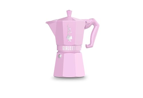 Bialetti Moka Exclusive 3 Tazze Vintage (6 tazze, Pink)