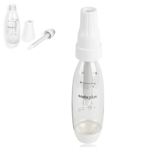 Maker de soda portable, bouteille de carbonisation 1L, 1000 ml de machine d'eau étincelante maison pour les cocktails de boissons gazeuses pour les voyages à domicile