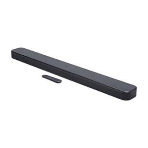 JBL Bar 300 MK2, 5.0‑Kanal All‑in‑One Bluetooth‑Soundbar für Fernseher mit Dolby Atmos Surround Sound, HDMI eARC, WLAN, 4K‑Video, PureVoice 2.0 und MultiBeam 3.0, Schwarz