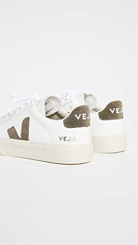 Veja Women's Campo Sneakers, Extra White/Khaki, 4 Medium US4