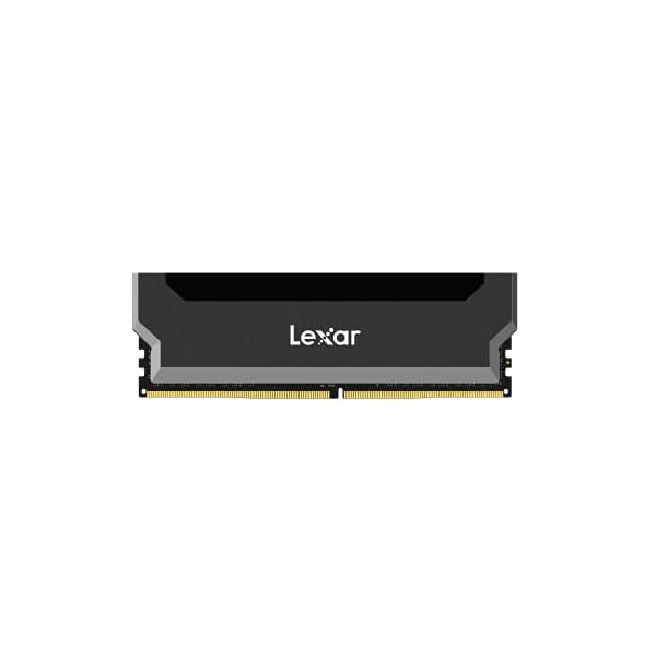 Lexar Hades Kit de 16GB (8GBx2) OC DDR4 3600 MHz DRAM Memoria Para Ordenador de Sobremesa, Juego (LD4BU008G-R3600AD0H), Black