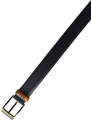 Original Penguin Men's 32mm Saffiano Leather Belt2