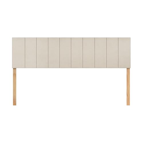 Opiniones y reviews de Cabecera King los mejores 5. 41 DOTICO FORNITURE Design | Cabecera | Cama | Muebles para Recamara | Recamara | Modelo Raya Vertical | Altura Ajustable | Diseño Elegante para tu Cama | Montaje Fácil | Cabecera...