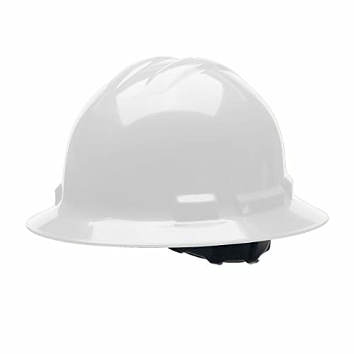 Cordova H34S1 Duo Full-Brim Style Helmet, 4-Point Pinlock Suspension, White