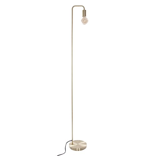 ATMOSPHERA CREATEUR D'INTERIEUR Lampadaire en métal - Style épuré et moderne - Hauteur 150 cm (Doré)