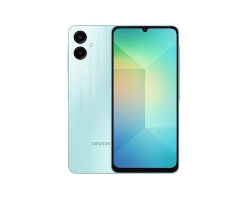 Samsung Galaxy A06 A065M 128GB Dual-SIM GSM Unlocked Android Smartphone - Light Green (Latin America Version)