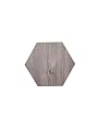 Avant Decor | 30 Tiles | Stone Composite Hexagon Wood Grain | Peel and Stick Kitchen Backsplash Tiles | Stick On Wall Tiles | Easy DIY Installation | 6” x 6.9”
