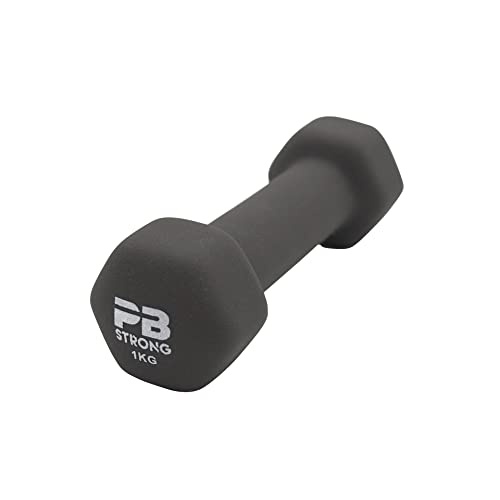 PERFORMBETTER+ Neopren Kurzhantel, Rutschsichere Hantelgewichte in...