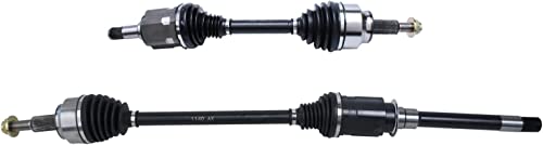 Image of Detroit Axle - AWD Front CV Axles for 11-21 Jeep Grand Cherokee 11-25 Dodge Durango, 2 CV Axles Assembly 2012 2013 2014 2015 2016 2017 2018 2019 2020 Replacement