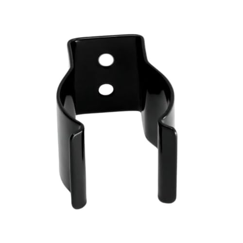 Spring Clip, Grip Clip, 20 pack, Holds 1 1/2-1 7/8 Inch Diameter with Screws, Flashlight, Pipe, Tool Holder for Wall/Pegboard, Organizer, Gibson Gripper Clips, Part 250-K Made in USA, Black (20)