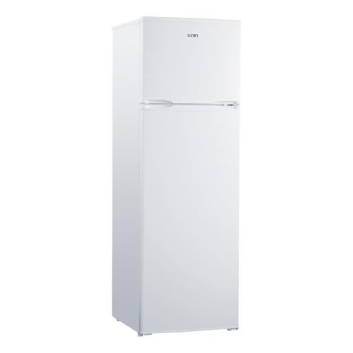 SVAN Frigorífico Blanco 2 Puertas, OF1455EW00, Capacidad 200 Litros, Tecnología Cíclica, Bajo Nivel Sonoro, Puerta Única Dirección, Apertura Tipo Uñero, Clasificación Energética E