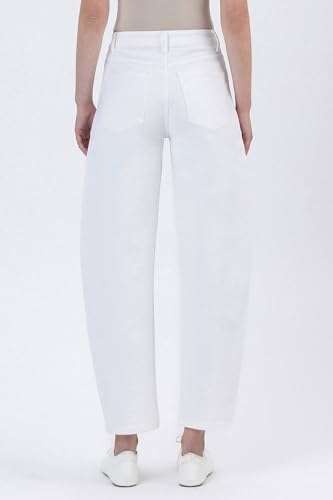 Flying Monkey - Super High Rise Panel Detail Barrel Jeans - F58804