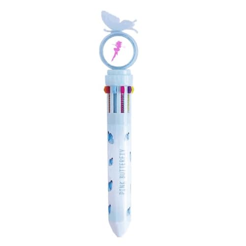 Stylo à bille multicolore Art Déco dans votre trousse pour égayer vos notes de cours