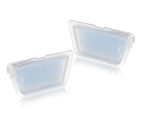 Luz de matrícula para Opel Astra G que mejora la visibilidad trasera en Sedán y Hatchback