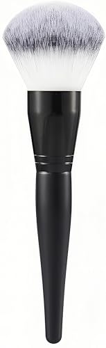 Image of Makeup Foundation Brush Powder Brush Face Brush for Stippling Liquid Cream Powder Foundation Blending Bronze Buffing
