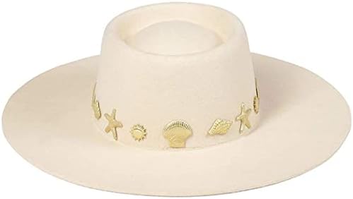 Color Women's Seaside Wool Boater Hat 