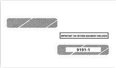 4-up Box Laser W-2 Double-Window Envelope, 50 Envelopes