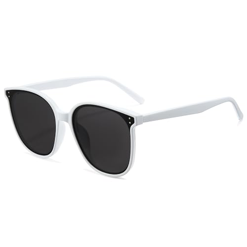 Image of Cyxus Oversized Cat Eye Sunglasses for Women Polarized Lens UV Protection for Beach Music Festivals Shopping 1902