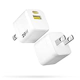 USB C Charger Block,for Apple Watch Series 8 20W Mini Fast Charging Cube,Dual Port Power Adapter,Compatible with Apple Watch Series 9/8/7/6/Se ipad Pro/Air for iPhone 14 13 12 11 Pro/Pro Max/XR/XS/XS