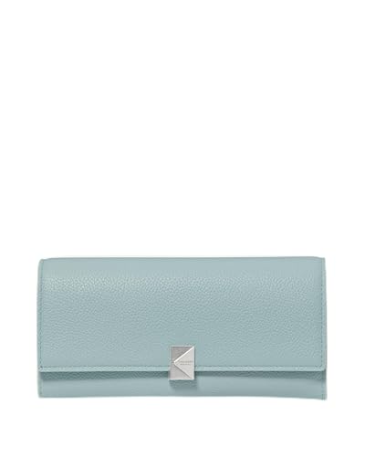 Image of kate spade new york Deco Pebbled Leather Large Flap Wallet