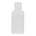 Aexit 500ml DIY Bottles & Jars Plastic Square Wide Mouth Chemical Sample Reagent Reagent Bottles Bottle Thickening
