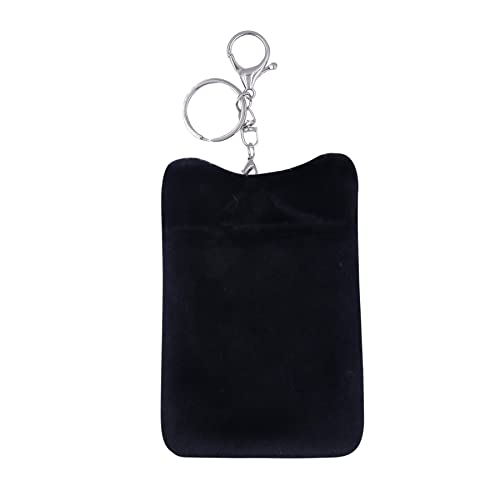 zgmyc cute plush kpop photocard holder with keychain cartoon bear bunny pig photo sleeve card holder protector