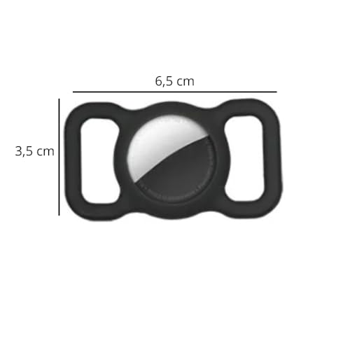 Capa Suporte para AirTag Apple Original – Silicone Resistente à Água para Coleira de Cachorro e Gato