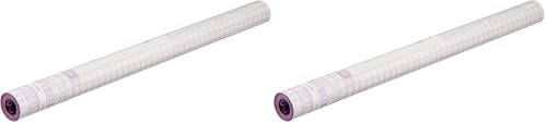 VIQUEL - Rouleau Adhésif Couvre-Livre COVERLY - Protection Plastique 45 x 500 cm - Protège-Ouvrages Scolaires Repositionnable et Enlevable - Transparent (Lot...