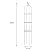 Anothera Garden Trellis for Climbing Plants 6ft Outdoor Tower Obelisk Garden Trellis Tall Potted Plants Support Flowers ?White?