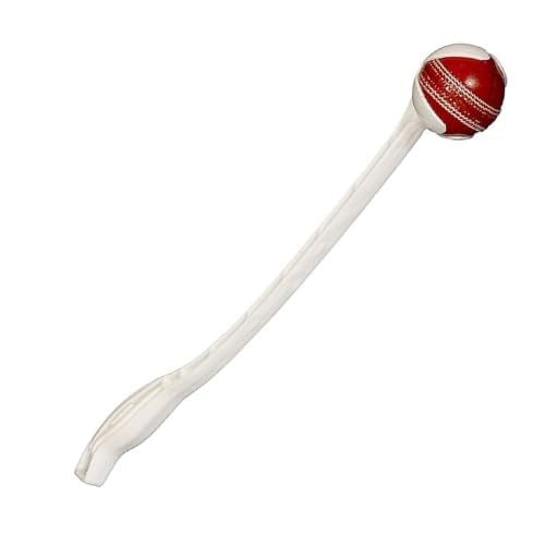 BNKS Side Arm Ball Thrower Compatible (White) with Leather Ball & Tennis Ball-image-42