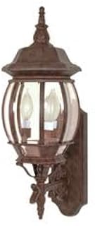 Central Park 3 Light 22" Wall Lantern w/Clear Beveled Glass