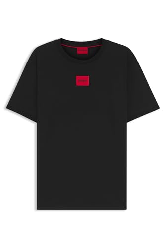 HUGO Diragolino212 50447978 001 t-shirt noir col rond mode homme