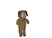 impexit - Estuche de peluche para perro, 24/11/6 cm