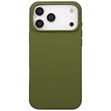 [GL CASES] Capa Compatível Com iPhone 17 Pro Max Capinha iPhone 17 Promax Case Aveludada Anti Impacto Reforçada Silicone Emborrachado Com Proteção De Câmera (Verde)