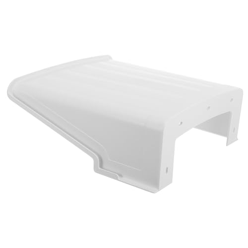 Protector para cámara exterior universal de plástico blanco resistente intemperie
