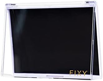FIXY Empty Magnetic Makeup Palette with Clear Top - Organize, Depot & Declutter Makeup - Customize Your Palette - Travel Makeup Organizer - 5.7"x4.3" Medium Palette