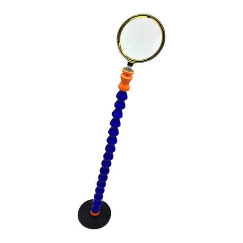 Visualisation stable garantie avec le support de loupe flexible articulé