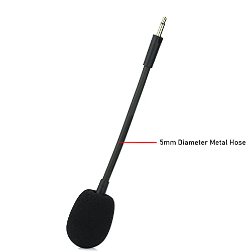 Image of LEFXMOPHY Mic Replacement for Razer Kaira Pro Gaming Headphone, Upgrade 3.5mm Detachable Microphone Boom Piece Accessory on PC, Mac, Xbox One, PS5, PS4