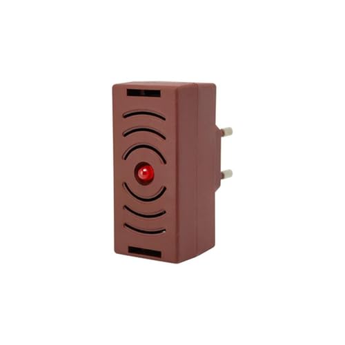 Ahuyentador electrónico de insectos, emite ondas ultrasónicas, repelente seguro y eficaz para el hogar, previene infestaciones.