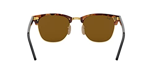 Image of Ray-Ban Rb3016 Clubmaster Classic Unisex Round Non-Polarized Sunglasses