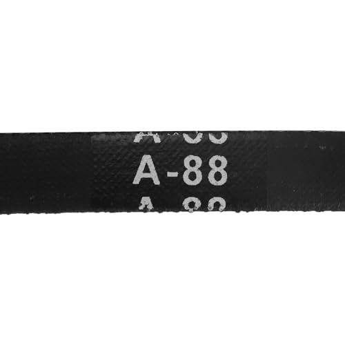 Image of uxcell 2pcs A88 or 4L900 Classic Wrapped Rubber V-Belt, 88 inch(2240mm) Inside Circumference, A Profile V Belt