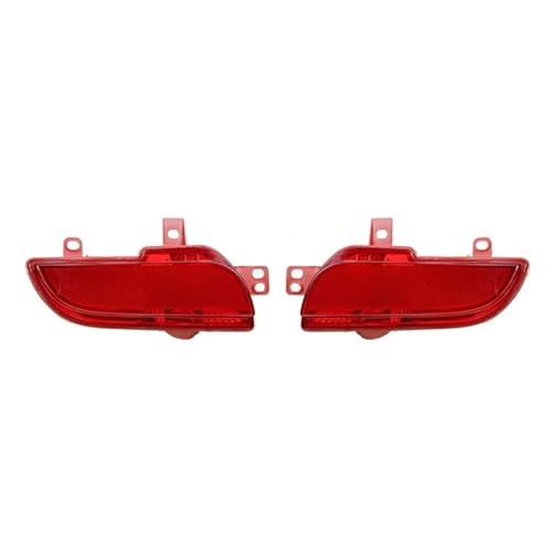 Réflecteur de pare-chocs arrière pour Peugeot 206 2009-2014 feu de recul antibrouillard rouge