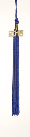 2003 Royal/Gold Graduation Tassel - 9 Inch Cap Tassel Made In USA, Available In All School Colors