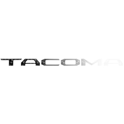 EyeCatcher Pro Series Tailgate Letter Inserts Compatible with 2016-2023 Tacoma (American Flag BLKCHRMBLK) by EyeCatcher - Image 3