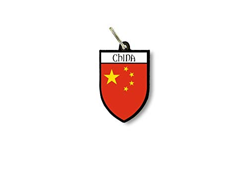 Porte cles clefs cle Drapeau Collection Ville Blason Chine Chinois